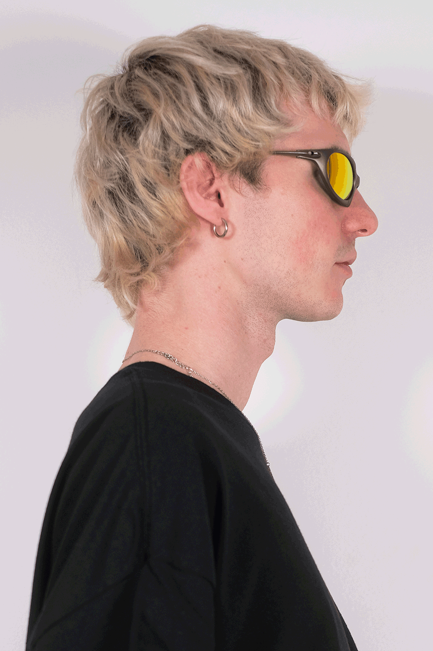 Lunettes de Vitesse Grey & Orange 2much | Accessoire Soirée Techno